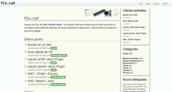 Desktop Screenshot of flx.cat