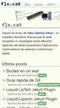 Mobile Screenshot of flx.cat