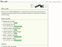 Tablet Screenshot of flx.cat